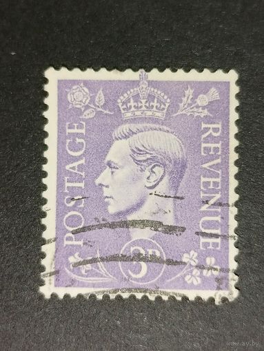 Великобритания 1941. Король Георг VI. Новые цвета