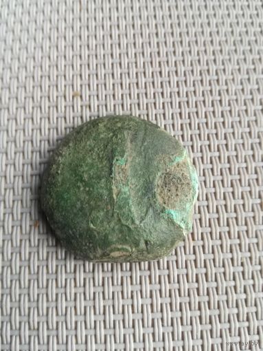 Пуговица большая олово 1 полк с рубля!