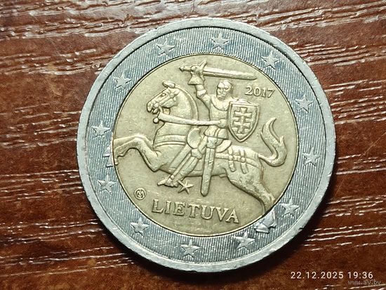 Литва 2 евро 2017