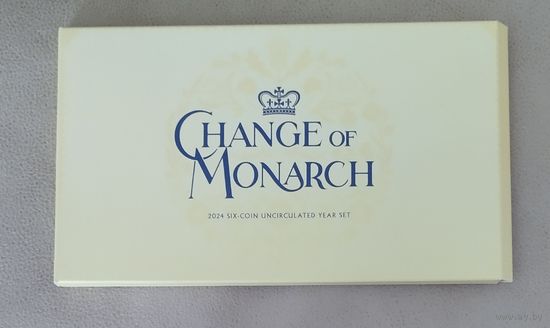 Австралия,годовой набор "Смена монархов",2024г.