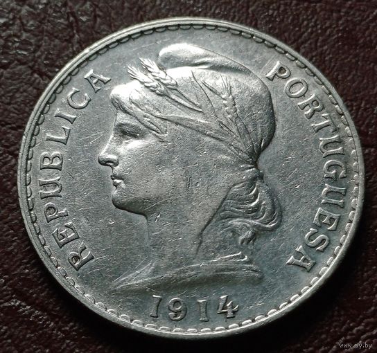 Португалия 50 сентаво, 1914       ( 1-13-3 )