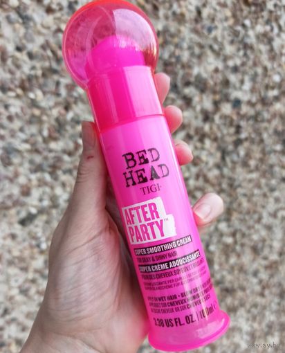 Разглаживающий крем для придания блеска волосам Tigi Bed Head After Party 100 ml