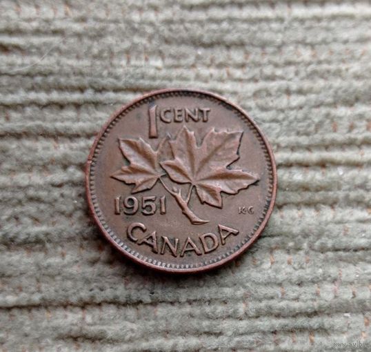 Werty71 Канада 1 цент 1951