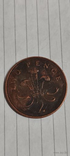 Великобритания 2 пенса 1997