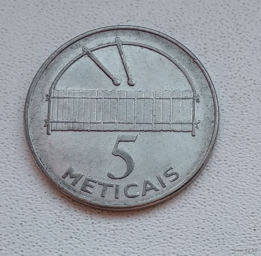 Мозамбик 5 метикалов, 2006 6-12-12