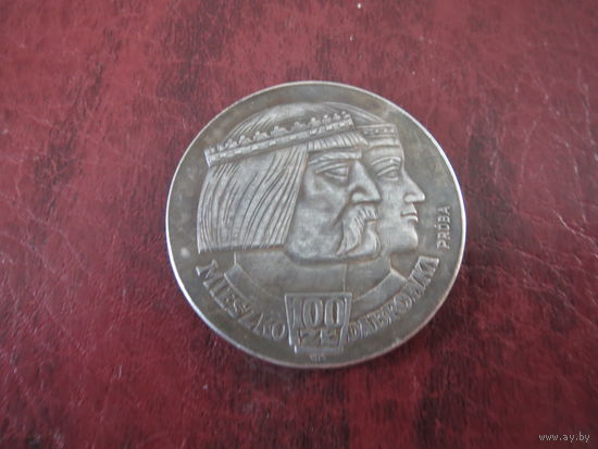 100 злотых Польша 1966 г.