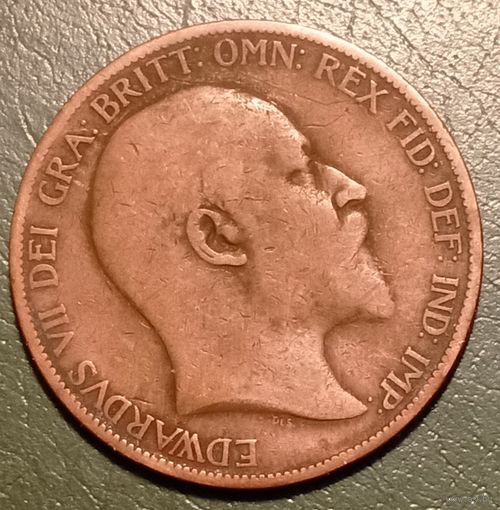 Великобритания 1 пенни 1906