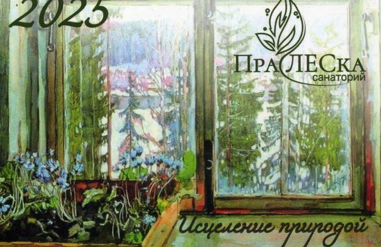 Календарик карманный Санаторий  ПраЛеска 2025