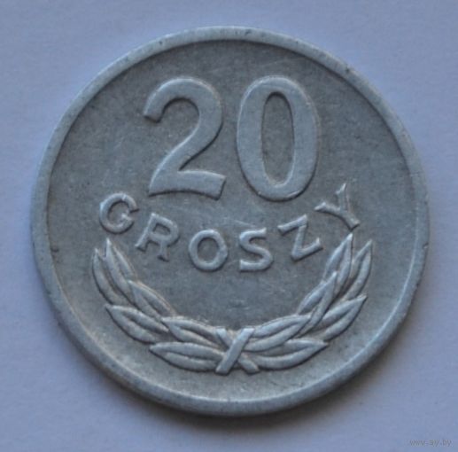 Польша, 20 грошей 1969 г.