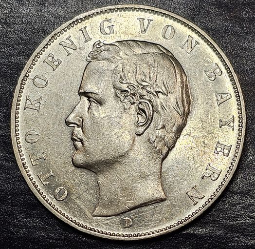 3 марки 1913 Баварии UNC