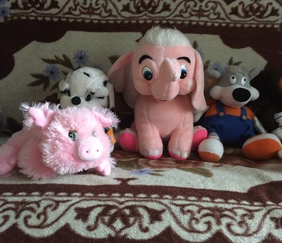 Мягкие игрушки новые и б/у