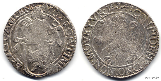 Левендаальдер (талер) 1648, Голландская Республика, Кампен (город)