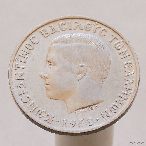 Греция 10 драхм 1968