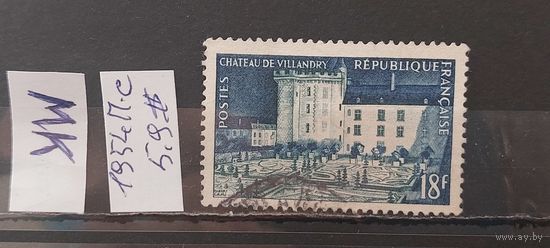 ФРАНЦИЯ 1954г. Полная серия. Гаш.