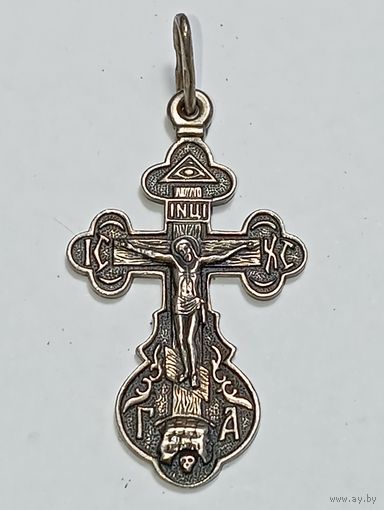 Крестик серебро 925 пробы .