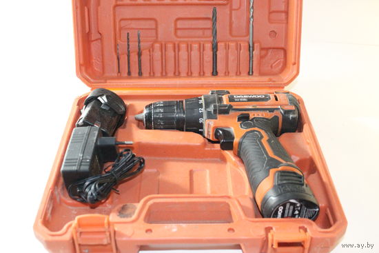 Дрель-шуруповерт Daewoo Power DAA 1220Li (с 2-мя АКБ)