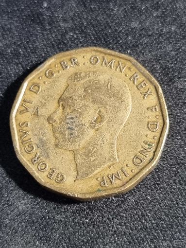Великобритания 3 пенса 1943