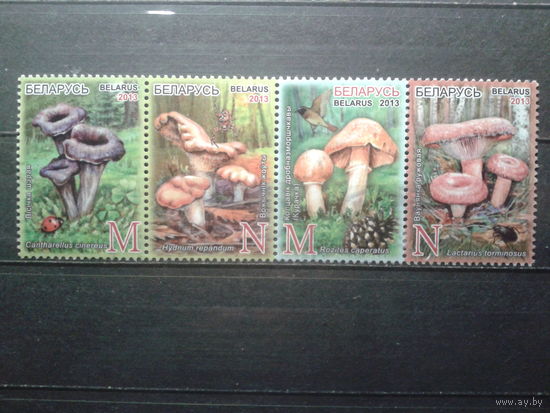 2013 Грибы, сцепка Полная серия