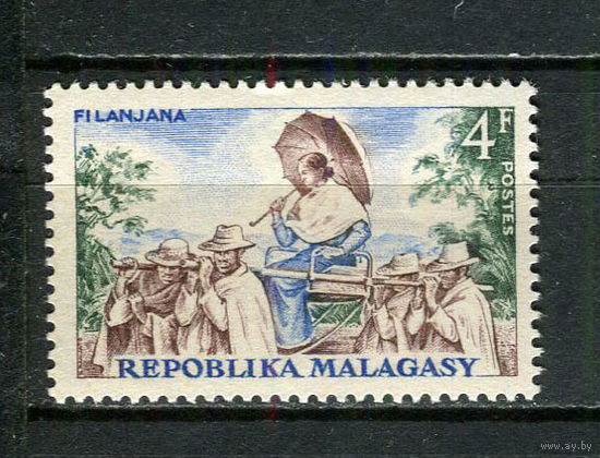 Малагасийская республика - 1967 - Урожай риса - [Mi. 561] - полная серия - 1 марка. MNH.  (Лот 41JB)-TG3P56