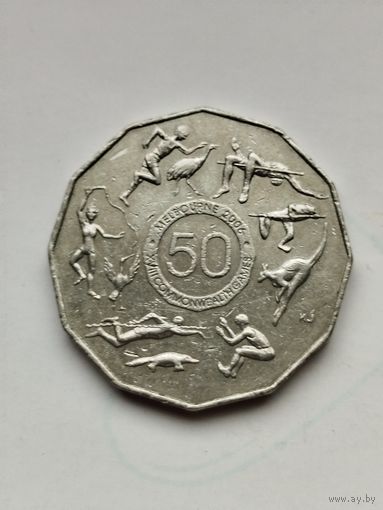 50 центов Австралии. Игры содружества.