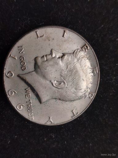 1/2 доллара США 1966