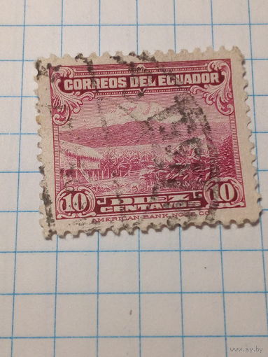 Марка Эквадор 1944
