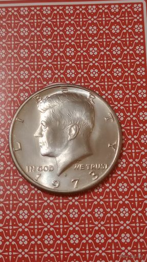 США 1/2 доллара 1973 D unc.