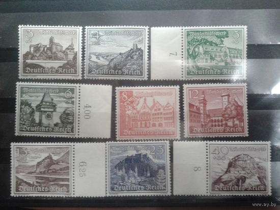 Рейх 1939 Зимняя помощь, архитектура Полная серия