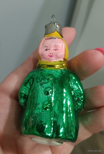 Елочные игрушки, стекло, девочка, ребенок