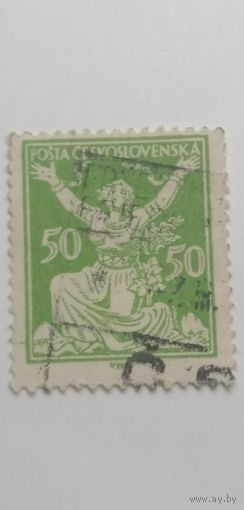 Чехословакия 1920. Стандартный выпуск.