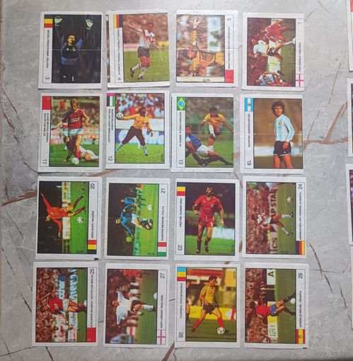 Вкладыши cin cin футбол