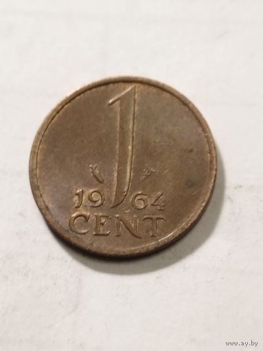 Нидерланды 1 цент 1964