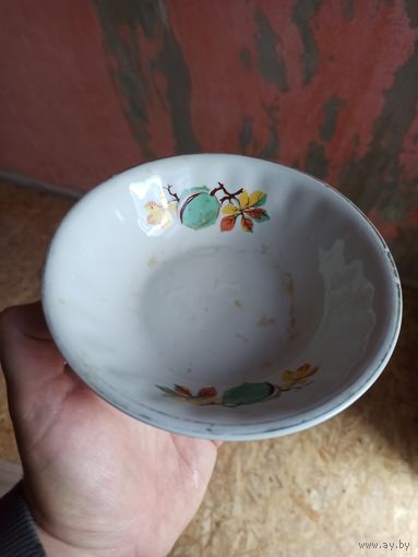 Тарелка фарфор СССР Рижский ФФЗ