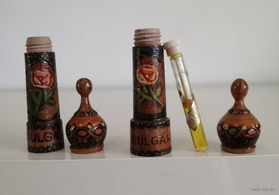 Флаконы Болгарская Роза времен СССР