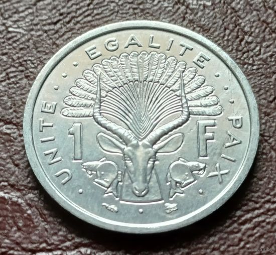 Джибути 1 франк, 1996    ( 2-15-6 )