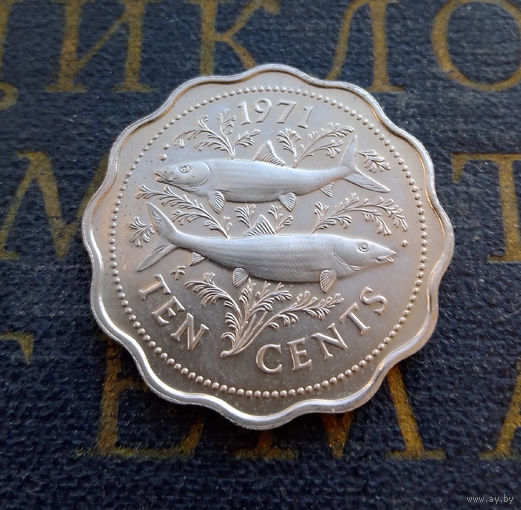 10 центов 1971 Багамские острова (Багамы) UNC #01