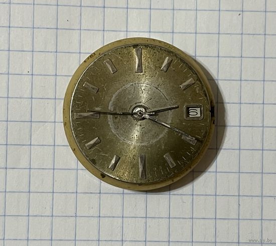 Механизм от часов Полет. Автоподзавод. Рабочий.