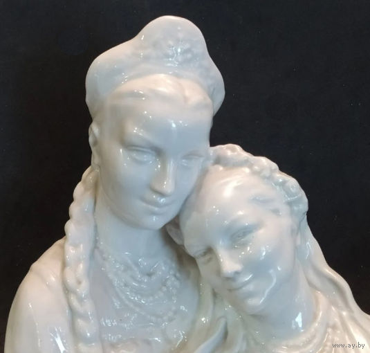 Две сестры. Навеки вместе. 1953 год артель Керамик