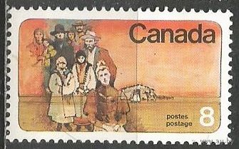 Канада. 100 лет прибытия меннонитов в Маниботу.1974г. Mi#569.