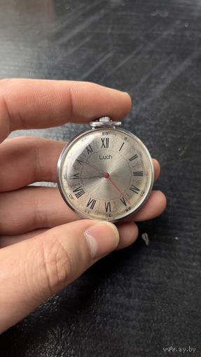 Редкие карманные часы Луч СССР