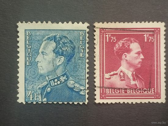 Бельгия 1950. Король Леопольд. Полная серия