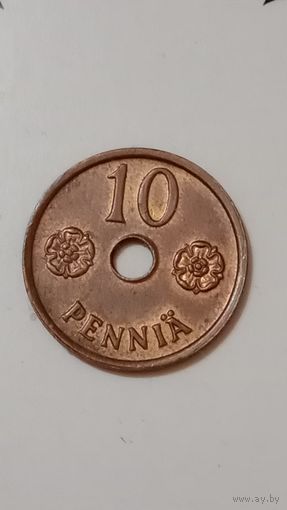 Финляндия 10 пенни 1942