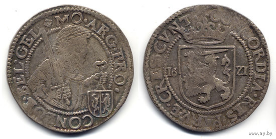 Риксдаальдер (талер) 1621, Голландская Республика, Гельдерн