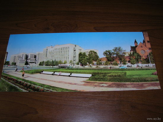 Минск 1967 год Площадь Ленина Чистая