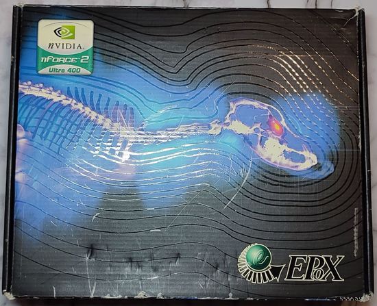 Коробка и инструкции для материнской платы Epox 8RDA3I