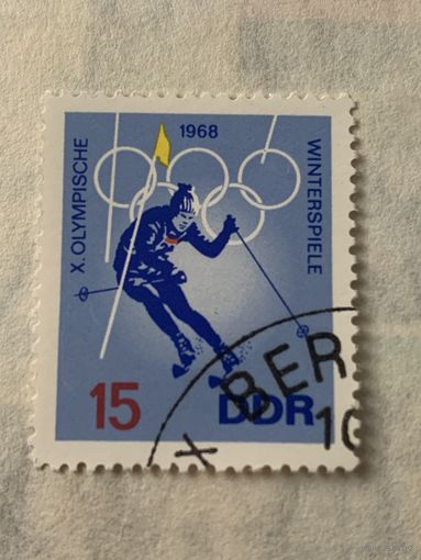 ГДР 1968. Зимние Олимпийские игры