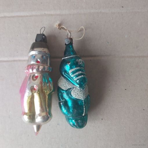 Ёлочные игрушки ,не частые . На реставрацию