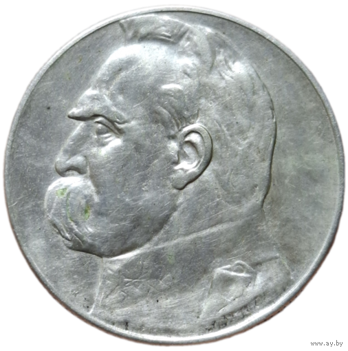 5 злотых 1936 Пилсудский