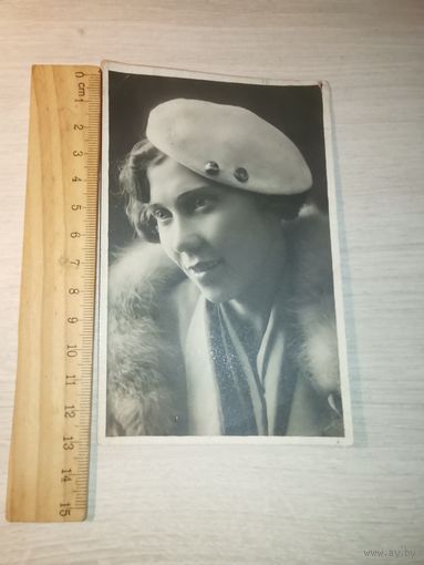 Фотография, почтовая карточка, 1930-е, размер 13.5*8.5 см., Гомель.