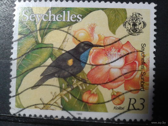 Сейшелы, колония Англии, 1993. Нектарница